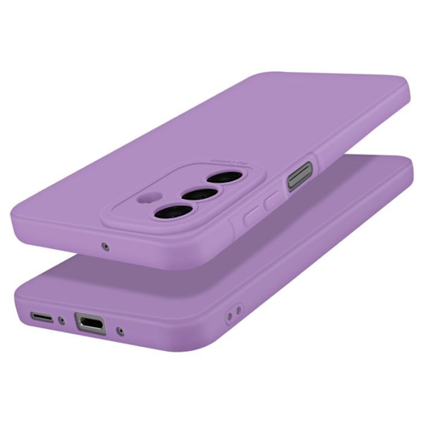 Coque för Samsung Galaxy A26 Silikon Slät Kamera Blockerad Skyddad Lila Lila