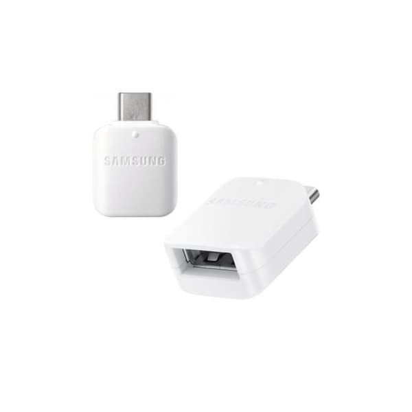 USB Type C - ADAPTERI - SAMSUNG - Valkoinen - Synkronointi - Lataus - 1 kpl Vit