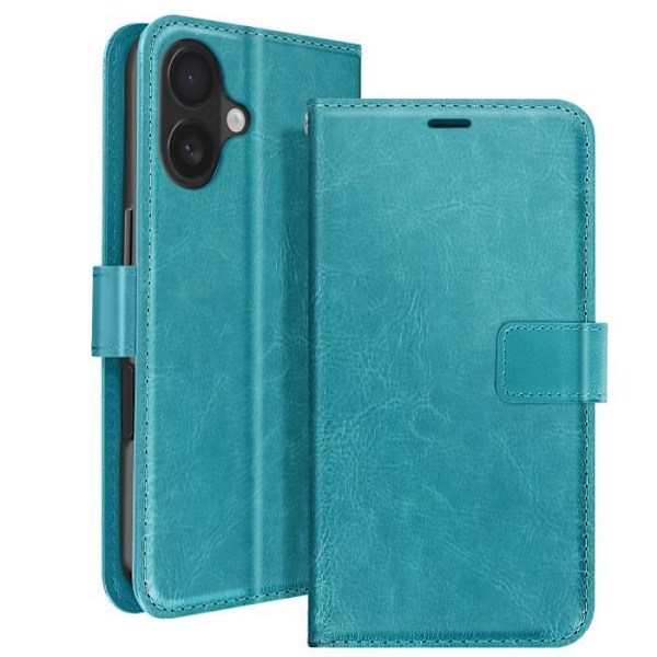 Etui til iPhone 16 Plus Port Wallet med Strop Mayaxess Sort Svart