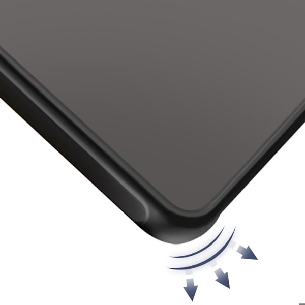 Coque til Nothing Phone 3a Stødabsorberende med Forstærkede Hjørner Sort Svart