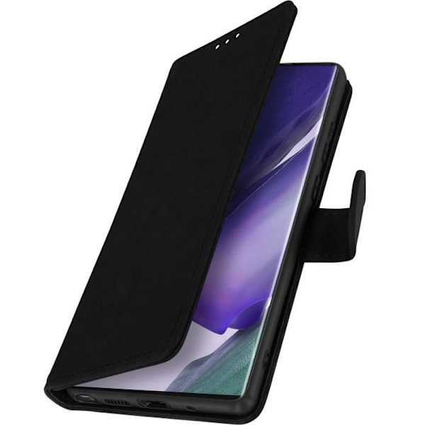 Etui - Chersterfield - Galaxy Note 20 Ultra - Heltäckande fodral - Kortfack - Videostöd Svart
