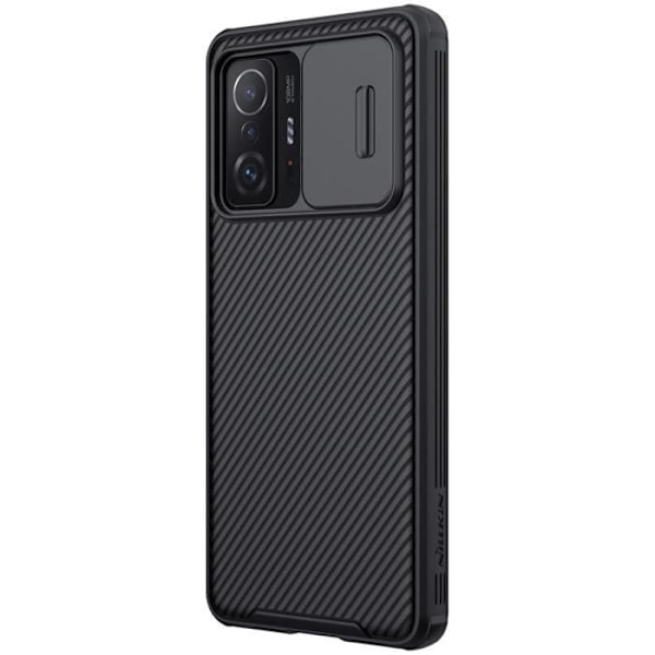Coque - NILLKIN - CamShield Pro - Sort - Semi-rigid - Elegant Svart