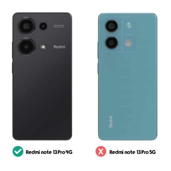 Cover - ADVARSEL - Xiaomi Redmi Note 13 Pro 4G - Stiv - Stødabsorberende - Video Support Blå