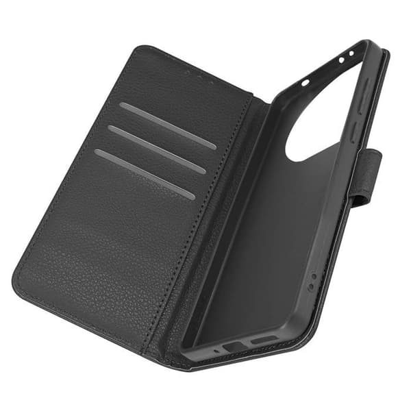 Etui til OnePlus 12 og OnePlus 12R - AVIZAR - Flip Wallet Video Support - Sort Svart