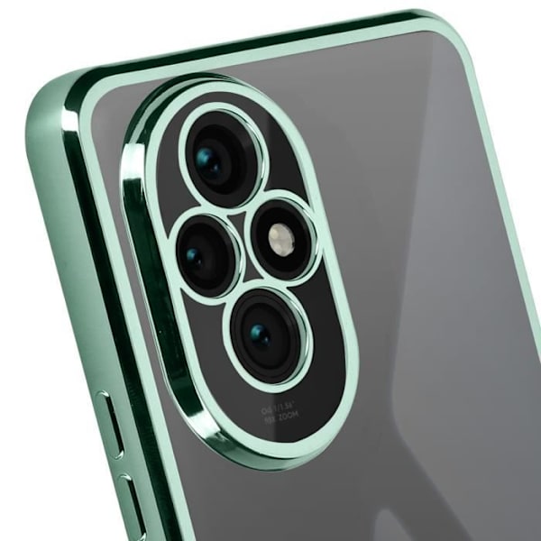 Etui til Honor 200 Pro Transparent Back Green Chrome Effect Contour