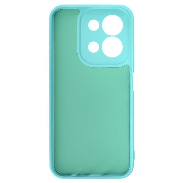 Silicone Soft-Touch Cover til Redmi 15C Fast Cover Serie Turquoise Blå