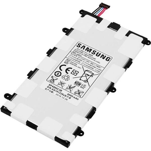 Batteri - Samsung - Galaxy Tab 2 7.0 - 4000mAh - Nickel-metalhydrid/lithium-ion - Kompatibel