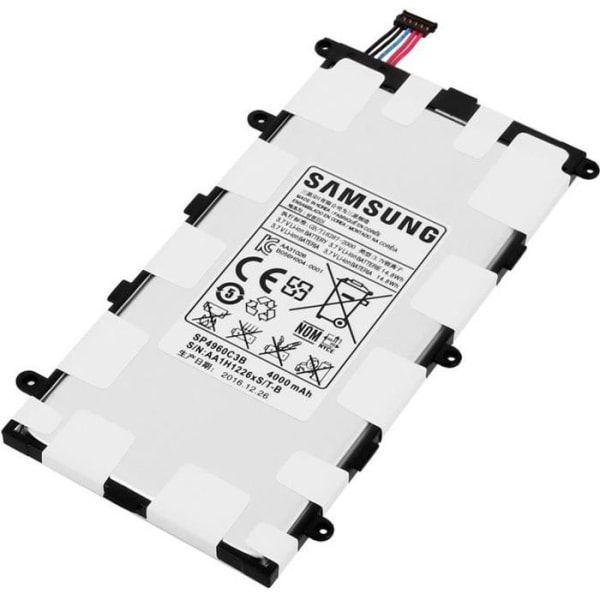Batteri - Samsung - Galaxy Tab 2 7.0 - 4000mAh - Nikkel/ litium-ion - Yhteensopiva