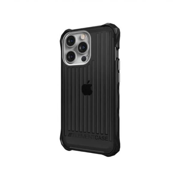 Element Case Special Ops - iPhone 13 Pro Max -kuori (Mil‑Spec, Savunharmaa/Musta) Røg/Sort