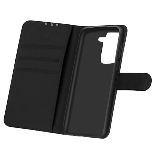 Etui til Samsung Galaxy S21 - AVIZAR - Pungbeskyttelse - Videosupport - Sort Svart