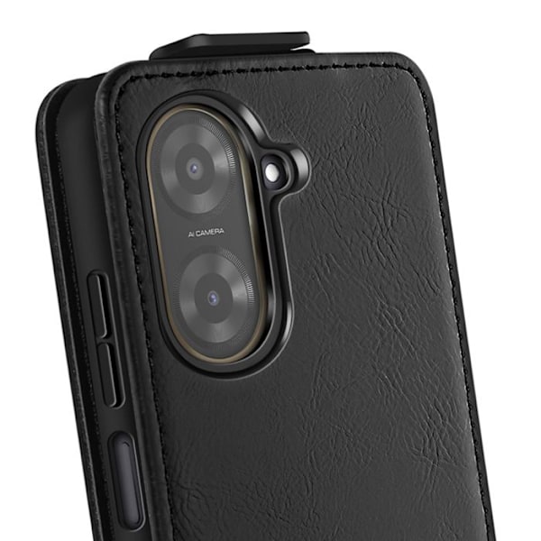 Husklapp för Vertikal för Xiaomi Redmi A5 Kortfack Svart