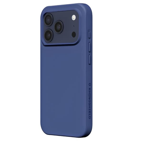 "Coque til iPhone 17 Pro Model SolidX Stødabsorberende 3.5 m certificeret MIL-STD 810G Rhinoshield Mørkeblå" Mörkblå