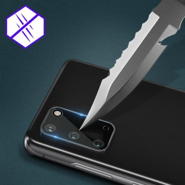 Kameraskydd - AVIZAR - Samsung Galaxy S20 - Härdat glas - Antispår - Reptålig Transparent