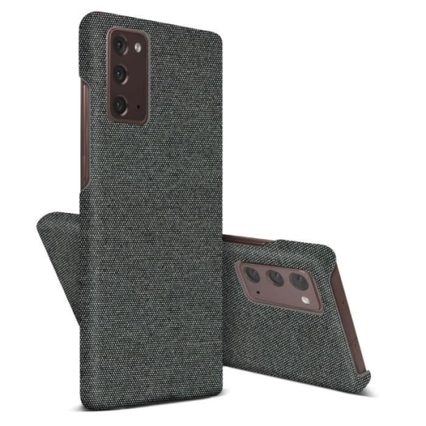 Etui til Samsung Note 20 Rigid Fabric Finish Anti-Fingerprint Vaskbar grå