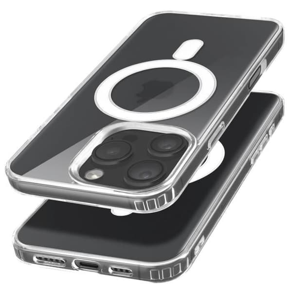 Coque - AVIZAR - iPhone 16 Pro - Stötabsorberande - Förstärkta hörn - Transparent Transparent