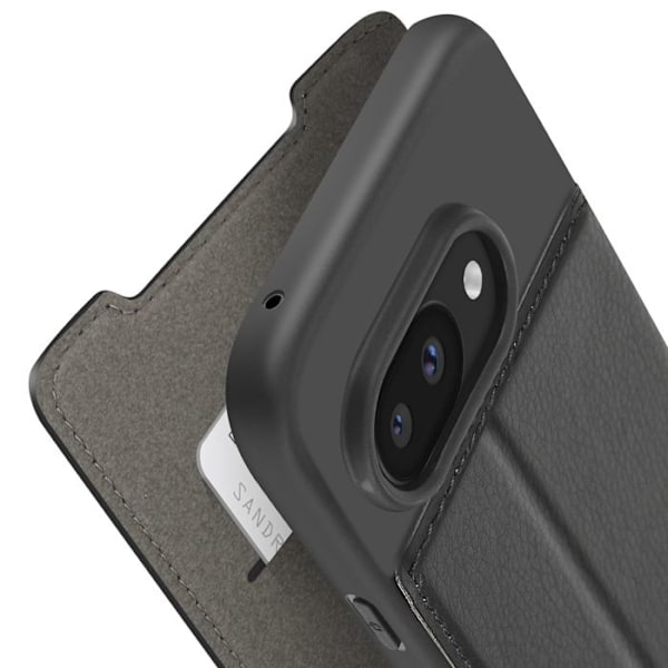Étui pour Google Pixel 9a Porte-Carte Support Vidéo Bigben Noir Svart