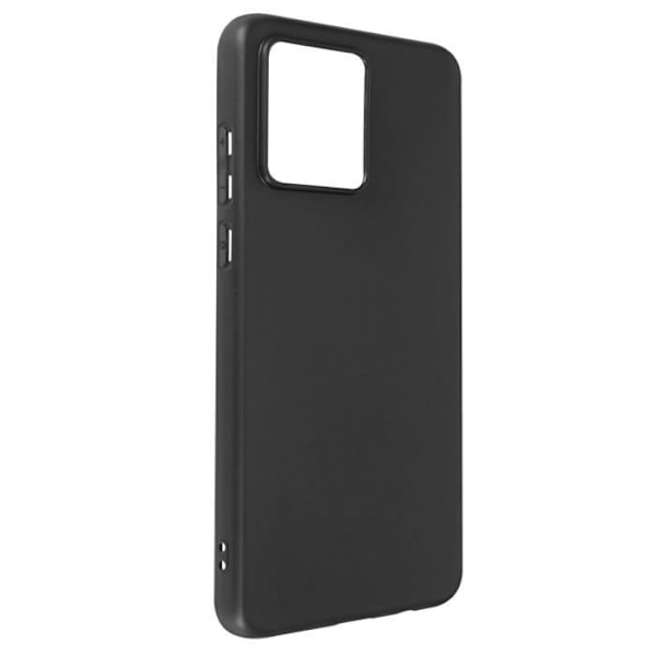 Silicongel-fodral - AVIZAR - Moto G84 - Stötskydd - Mjuk - Svart Svart