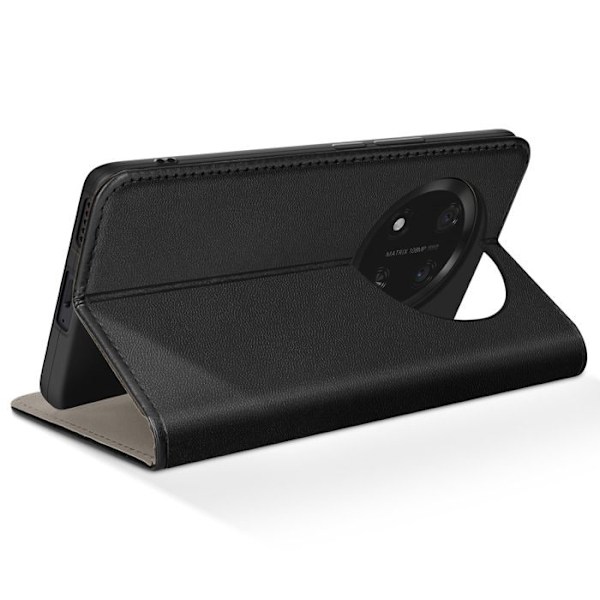 Fodral för Honor Magic 7 Lite Klipp Börs Magnetiskt Stöd Svart Svart
