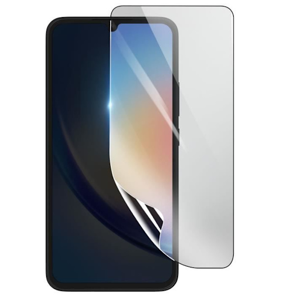 Näytönsuoja - 3MK - Samsung Galaxy A34 5G - Iskunkestävä Hydrogeeli - Läpinäkyvä - Naarmuuntumaton Transparent