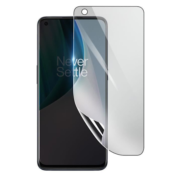 Skärmskydd för OnePlus Nord N10 5G i 3mk transparent stötsäker hydrogel Transparent