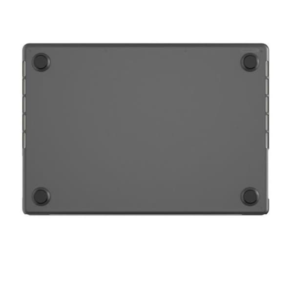 Stiftet etui til MacBook Air 16" - INCAS - Edge Stødabsorberende - Sort - Polycarbonat - Ridsefrit Svart