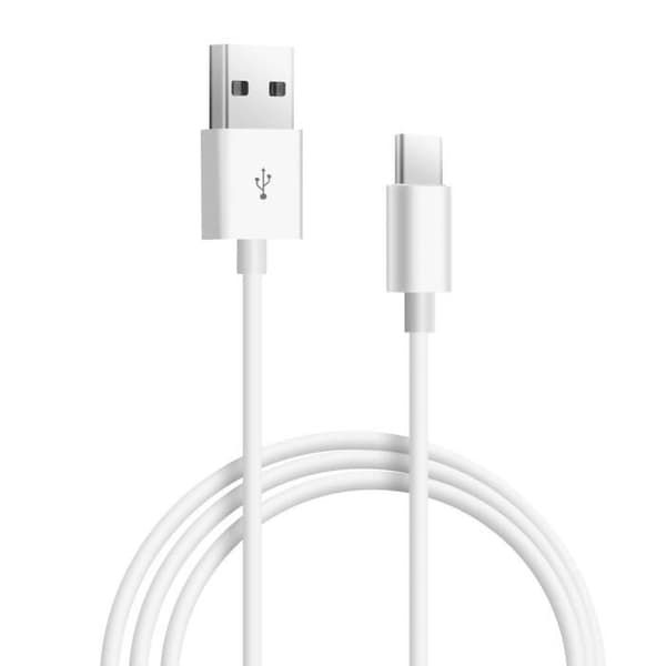 USB-C-kabel - AVIZAR - 1m - Snabb laddning - Datatransfer 2.0 - Ultra-resistent Vit