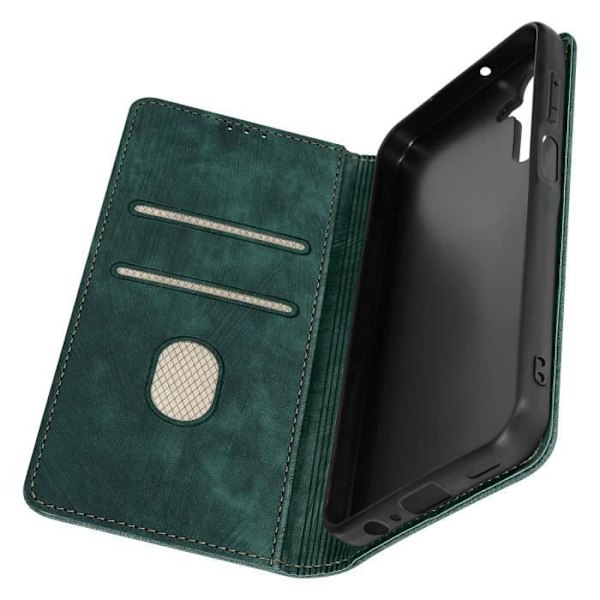 Smartphonefodral - AVIZAR - Samsung Galaxy A15 5G - RFID-skydd - Mjuk - Grangrön Grön