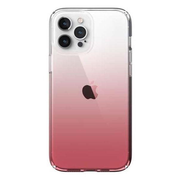 Speck Presidio Perfect-Clear Ombre-fodral för iPhone 12 Pro Max Vintage Pink