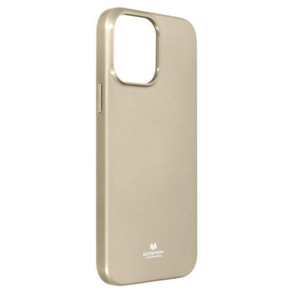 iPhone 13 Pro Max Silikongel Shiny Effect Mercury Golden Yellow Fodral