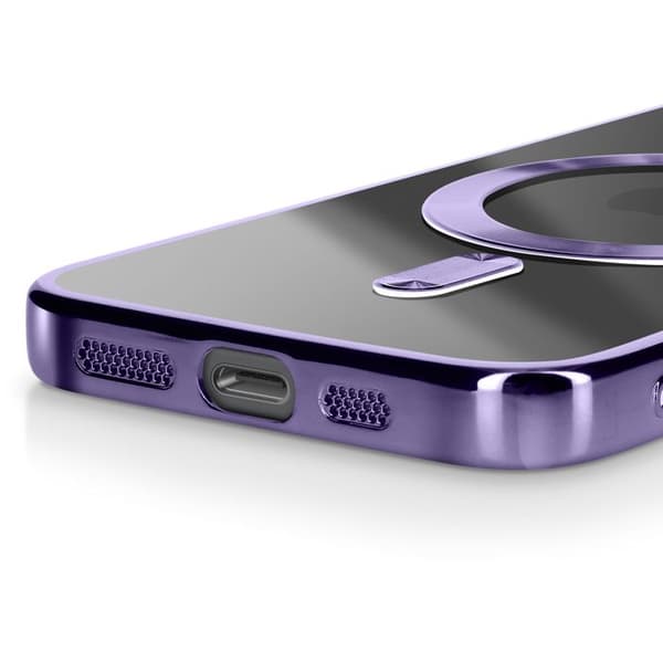 Coque - Silikone - iPhone 16e - Lilla - Stødbeskyttelse - Anti-gulning Lila