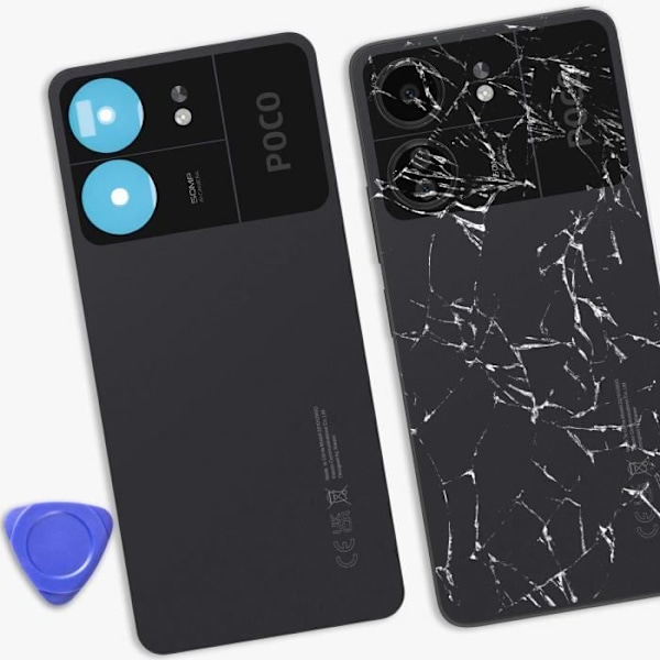 Reservebatteri til Xiaomi Poco C65 Sort Svart