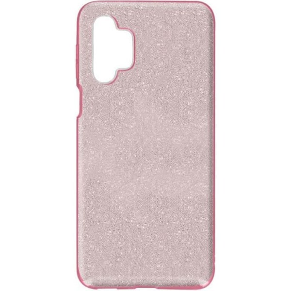 Skal till Samsung Galaxy A32 5G Glitter Avtagbar silikon Halvstyv rosa