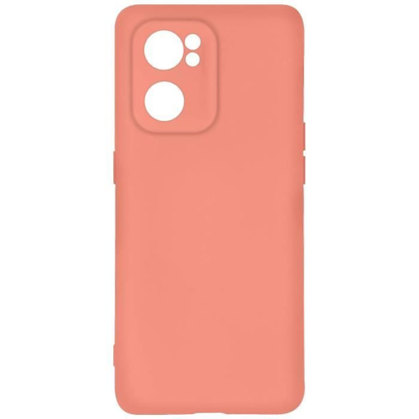 Skyddsskal - Oppo - Find X5 Lite - Semihård silikon - Soft-touch finish - Rosa Rosa