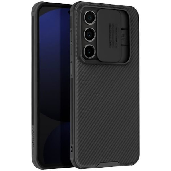 Nillkin Hard Case til Samsung Galaxy S24 FE - Stødsikker forstærkede hjørner - Sort Svart