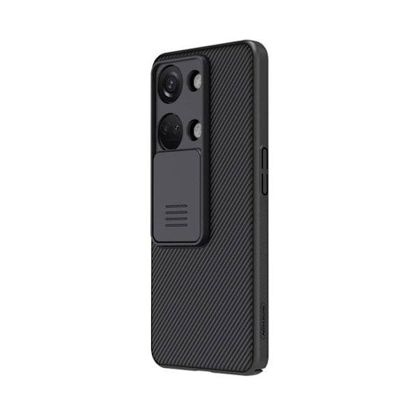 Coque til OnePlus Nord 3 med kameraskjold Model CamShield Nillkin Sort Svart