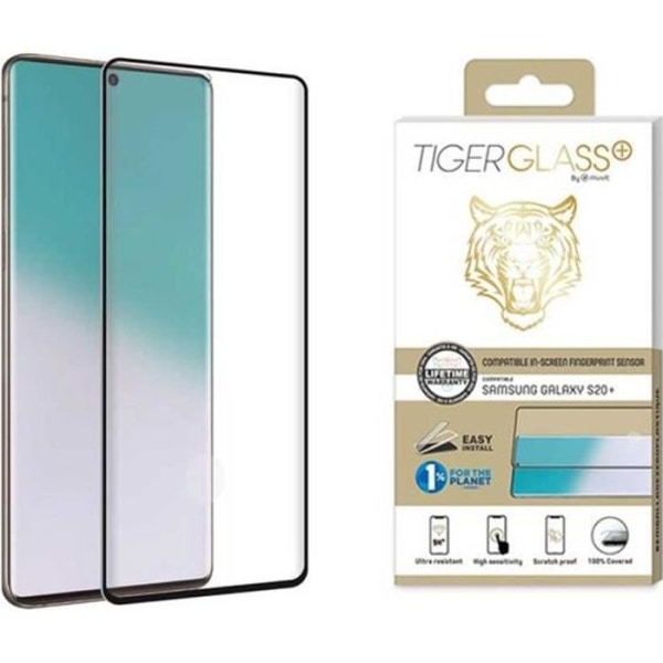 Tiger Glass Plus Antibakteriellt härdat glas: Samsung Galaxy S20+/5G