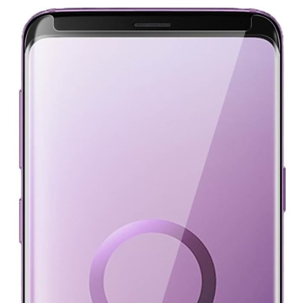 Suojakalvo - AVIZAR - Galaxy S9 Plus - Karkaistu lasi - Iskunkestävä - Naarmuuntumaton Svart