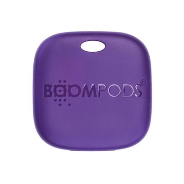 Tracker för objekt Boomtag uppladdningsbara Bluetooth Boompods lila