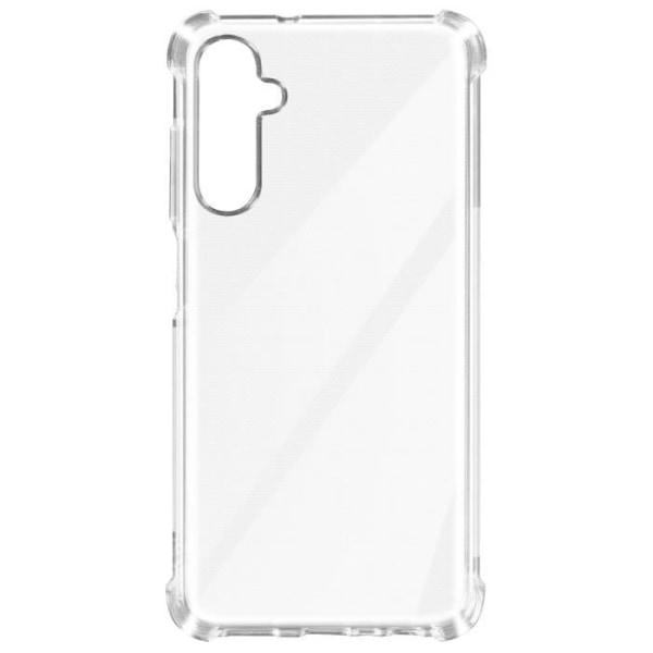 Bumper Case för Samsung Galaxy A05s Stötsäker Mjuk Transparent Vit