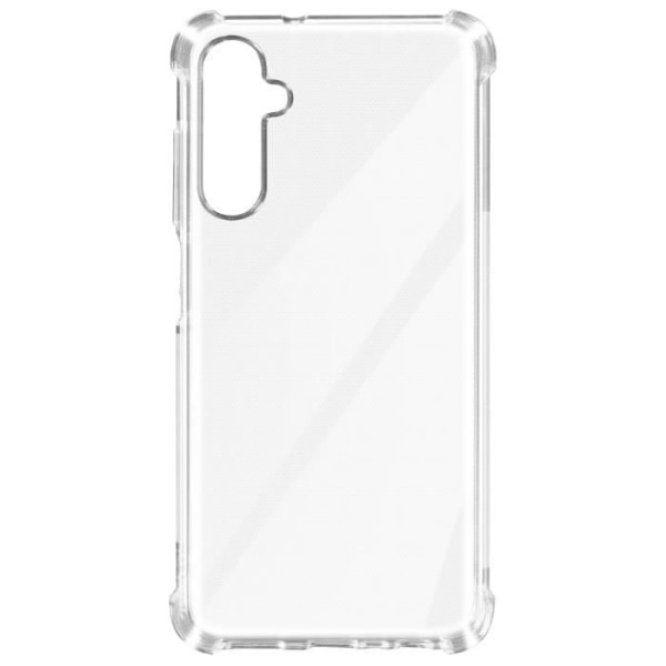 Coque Bumper - AVIZAR - Samsung Galaxy A05s - Förstärkta hörn - Transparent baksida - Lätt design Vit