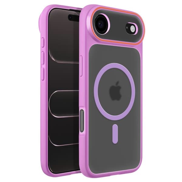 MagSafe-cover til iPhone iPhone Air Beskyttelse Bi-materiale Hård Bagside Lilla Violett