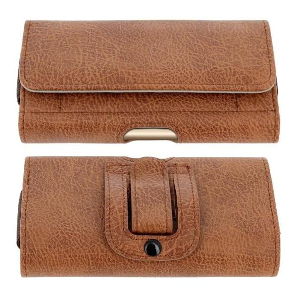 Älypuhelimen vyökuori - AVIZAR - T50 - Vintage - Ruskea - Koko 3XL (170x92mm) kastanj XXXL