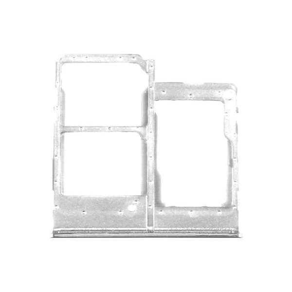 Reserve SIM-kortskuffe til Samsung Galaxy A20e - Hvid - Dual Nano SIM + Micro-SD - 13 g Vit
