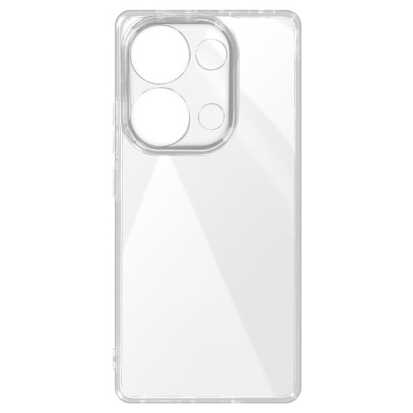 Fodral till Xiaomi Redmi Note 13 Pro 4G Camera Protected Silicone Thin Transparent