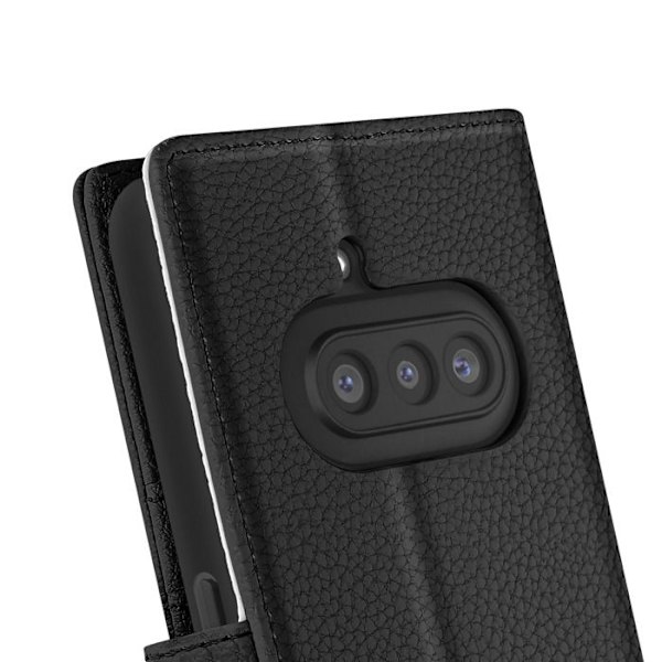 Étui til Nothing Phone 3a Klap Wallet Sort Svart