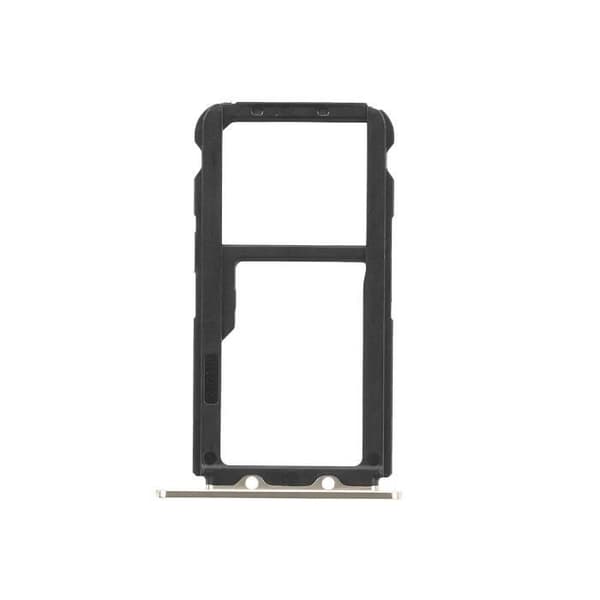 SIM-korttiteline - Huawei - Mate 20 Lite - Nano SIM - Micro-SD - Kulta Gul