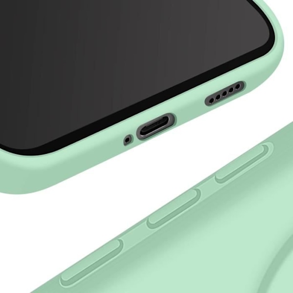 Etui til Honor Magic 6 Lite 5G Semi-stiv Soft-touch Anti-fingeraftryk Bleggrøn Grön