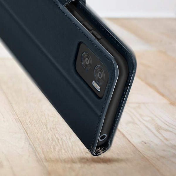 Kotelo Motorola Moto E22:lle ja E22i:lle - Tactical Field Notes - Lompakko - Sininen