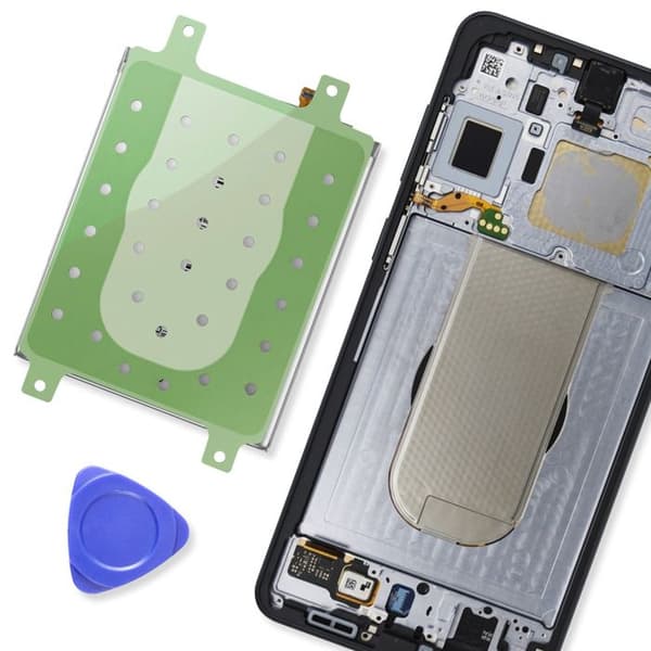 Erstatningsklæbende tape til batterifiksation Galaxy S25 Edge Grøn Grön