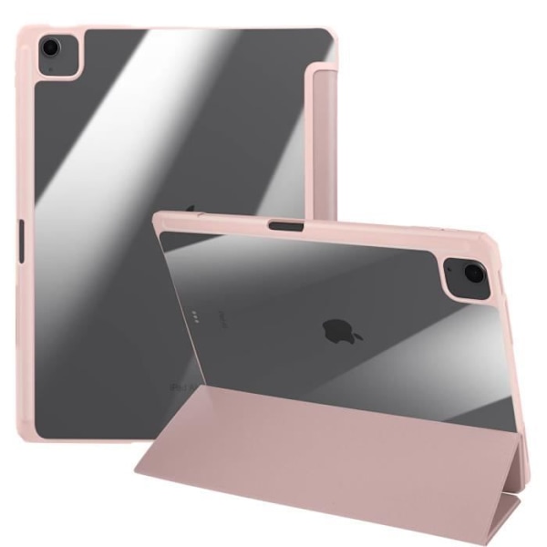 Skal till iPad Air 13 2024 - AVIZAR - Videostöd / Tangentbord - Pulverrosa Rosa